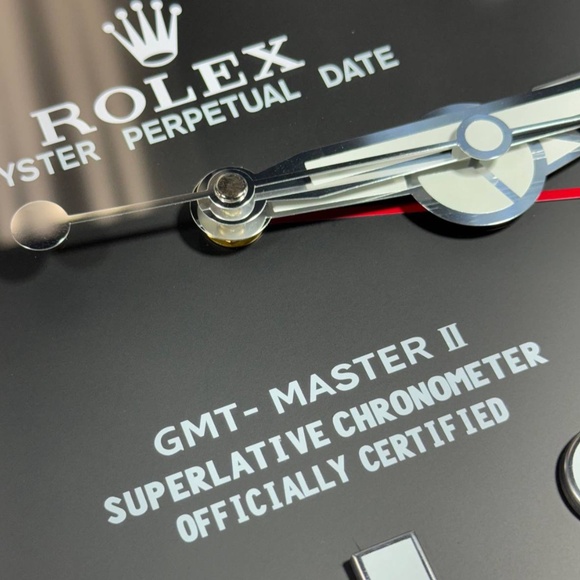 GMT master 2 Coke Coca Cola Wall Clock red black bezel insert and black dial - Picture 4 of 5